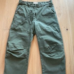 Nili Lotan Shon Pant military green size 6